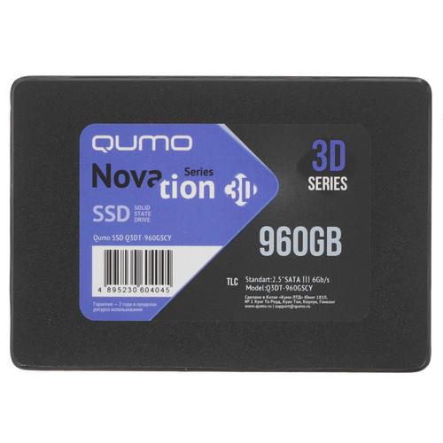 960 ГБ 2.5" SATA накопитель QUMO Novation [Q3DT-960GSCY]
