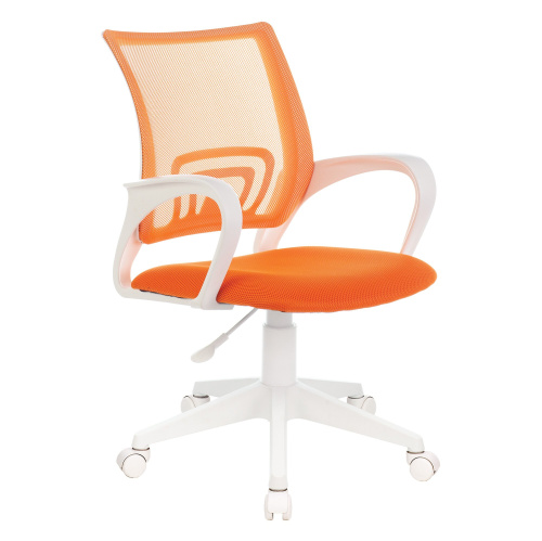 Кресло Бюрократ CH-W695NLT TW-38-3 TW-96-1 (CH-W695NLT/OR/TW-961) сетка/ткань оранжевый