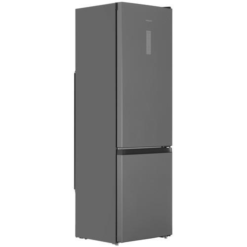 Холодильник с морозильником   Hotpoint HT 6200 S серебристый