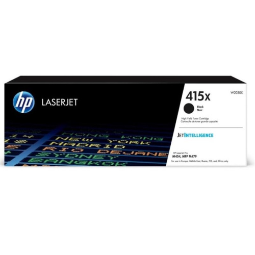 Картридж лазерный HP 415X W2030X черный (7500стр) для HP LJ M454/MFP M479