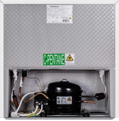 Холодильник компактный MAUNFELD MFF50W белый Холодильник компактный MAUNFELD MFF50W белый — Внешний вид с другого ракурса