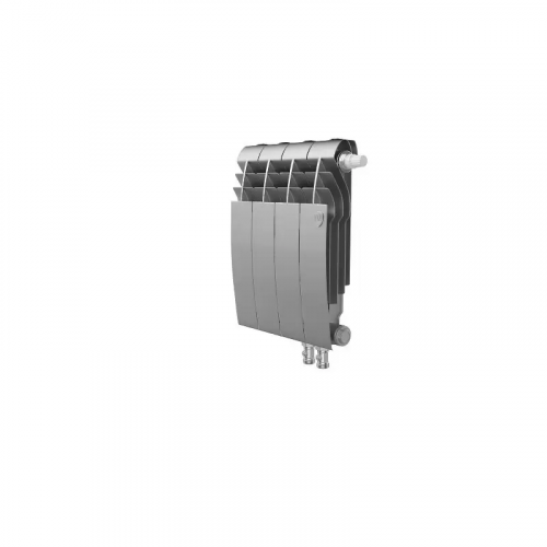 Биметаллический радиатор отопления  Royal Thermo Biliner 350 Vr 4 Секции Silver Satin