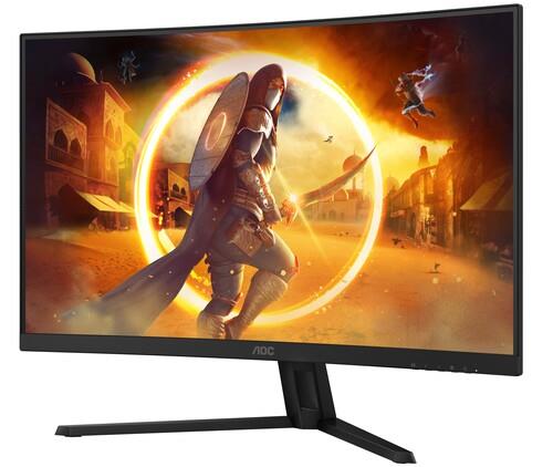 31.5" Монитор AOC CQ32G4VE черный 31.5" Монитор AOC CQ32G4VE черный — Видеоразъёмы и органы управления