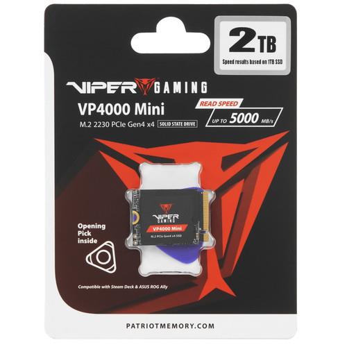 2000 ГБ M.2 NVMe накопитель Patriot Viper VP4000 Mini [VP4000M2TBM23]