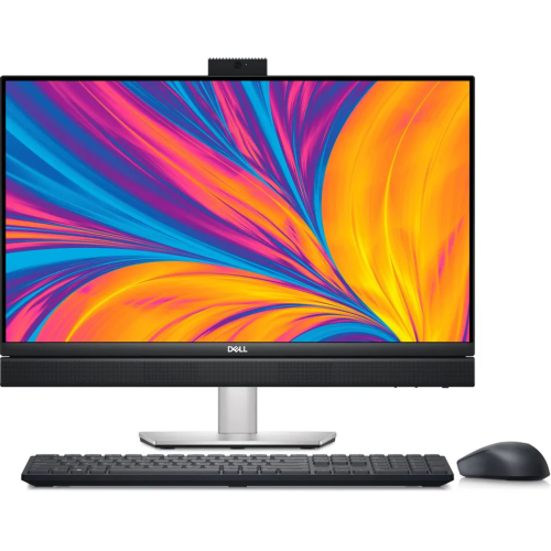 Моноблок Dell Optiplex 7420 (7420PL-7395-Win11P) 23.8" Full HD i7 14700 (2.1) 32Gb SSD1Tb UHDG 770 CR GbitEth WiFi BT 130W клавиатура мышь Cam черный