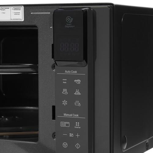 Микроволновая печь LG MB65R95DIS черный Микроволновая печь LG MB65R95DIS черный — Внешний вид с другого ракурса