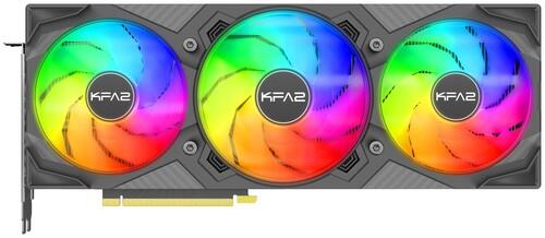 Видеокарта KFA2 GeForce RTX 5070 Ti ROCK(X) OC 3FAN RGB Black [57IZN6MDBUEK]