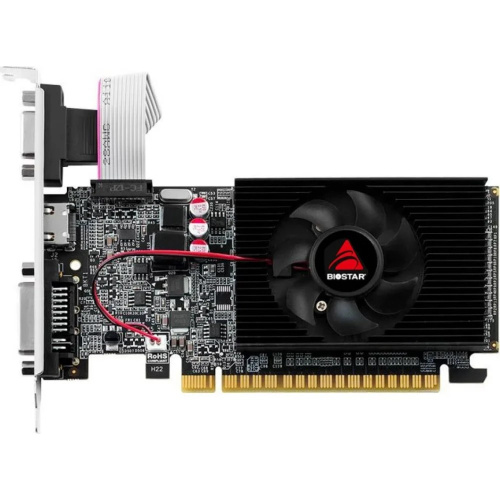 Видеокарта Biostar Nvidia GeForce GT610 2Gb (VN6103THX6) 64bit DDR3 PCI-E 700/1333 DVIx1/HDMIx1/CRTx1/HDCP Ret