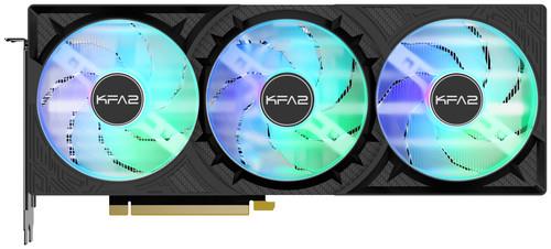 Видеокарта KFA2 GeForce RTX 5070 Ti CORE OC 3FAN RGB Black [57IZN6MDBBOK]