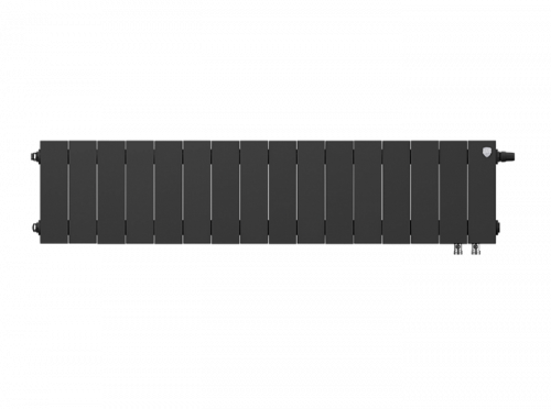 Биметаллический радиатор отопления  Royal Thermo Pianoforte 200 16 Секций Noir Sable Vdr