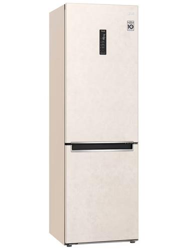 Холодильник с морозильником   LG GA-B459MEQM бежевый