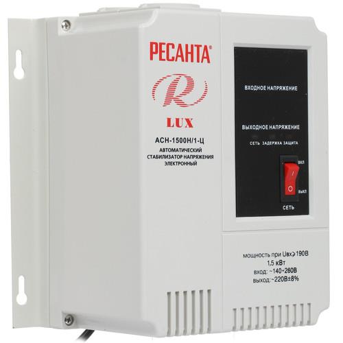 Стабилизатор напряжения Ресанта АСН-1500Н/1-Ц Lux