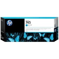 Картридж HP 745 F9J97A с голубыми чернилами для принтеров Designjet, 130 мл