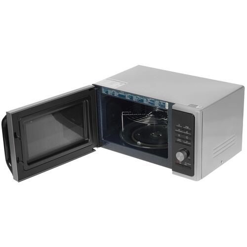 Микроволновая печь Samsung MG23F302TQS серебристый Микроволновая печь Samsung MG23F302TQS серебристый — Внешний вид с другого ракурса