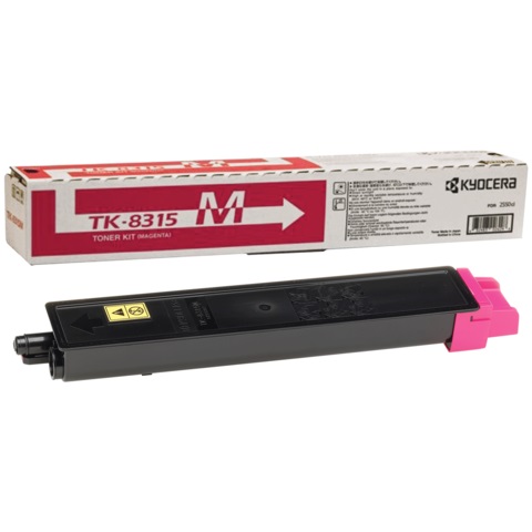Картридж лазерный Kyocera TK-8315M пурпурный (6000стр.) для Kyocera TASKalfa 2550ci