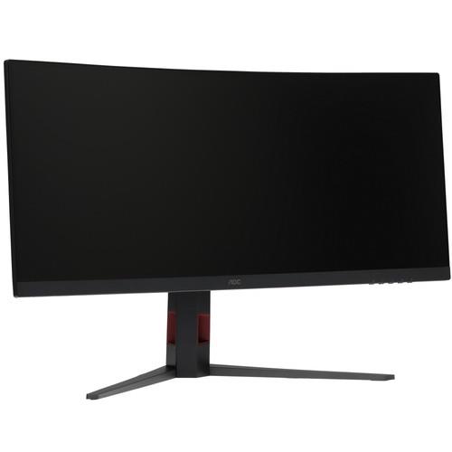 34" Монитор AOC CU34G4 черный 34" Монитор AOC CU34G4 черный — Видеоразъёмы и органы управления