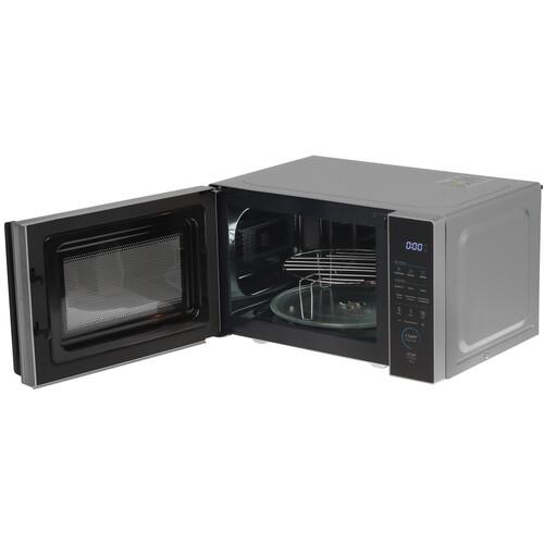 Микроволновая печь Midea EG820C2VV-S серебристый Микроволновая печь Midea EG820C2VV-S серебристый — Внешний вид с другого ракурса