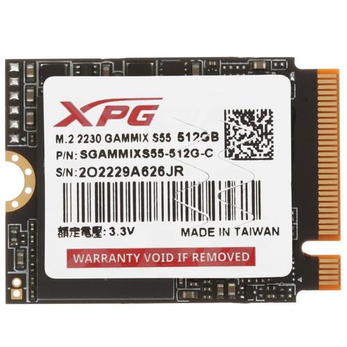 512 ГБ M.2 NVMe накопитель ADATA XPG GAMMIX S55 [SGAMMIXS55-512G-C]