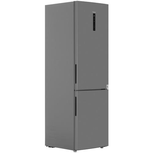 Холодильник с морозильником   Haier C4F640CXU1 серебристый