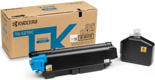 Тонер-картридж Kyocera 1T02TVCNL0 TK-5270C 6 000 стр. Cyan для M6230cidn/M6630cidn/P6230cdn