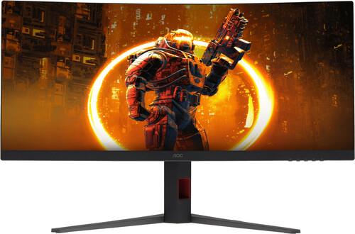 34" Монитор AOC CU34G4 черный