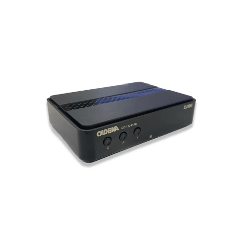 Ресивер DVB-T2 Cadena CDT-2291SB черный