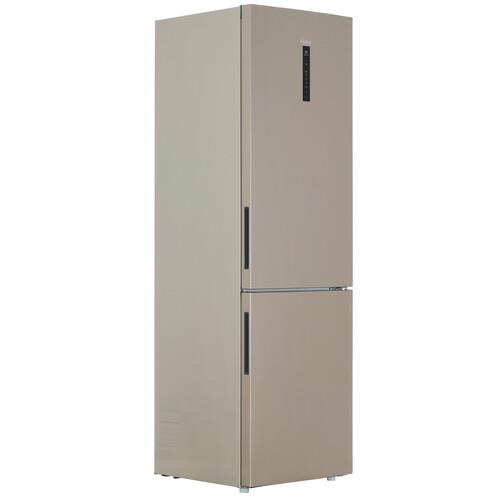 Холодильник с морозильником   Haier C2F637CGGU1 золотистый