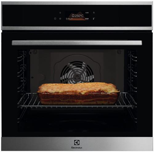 Электрический духовой шкаф Electrolux LOE8F38X черный