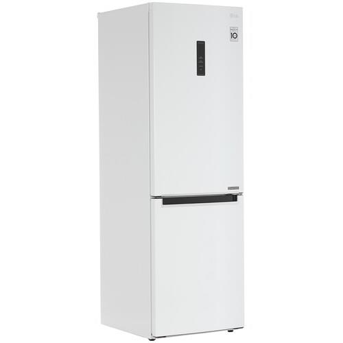 Холодильник с морозильником   LG GA-B459MQSL белый