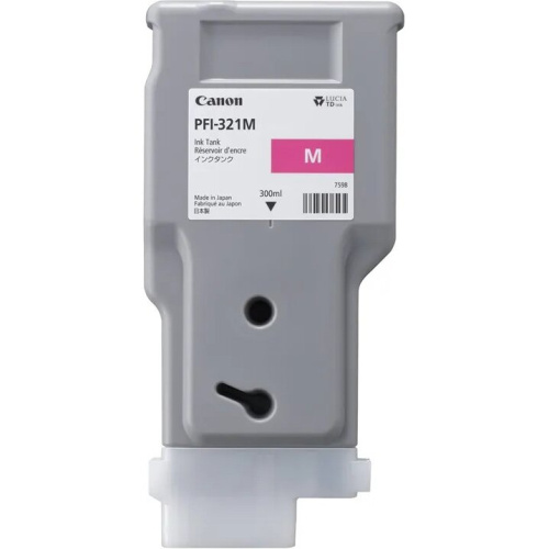 Картридж струйный Canon PFI-321M 6269C001 пурпурный 300мл для Canon imagePrograf TM-250/255/350/355