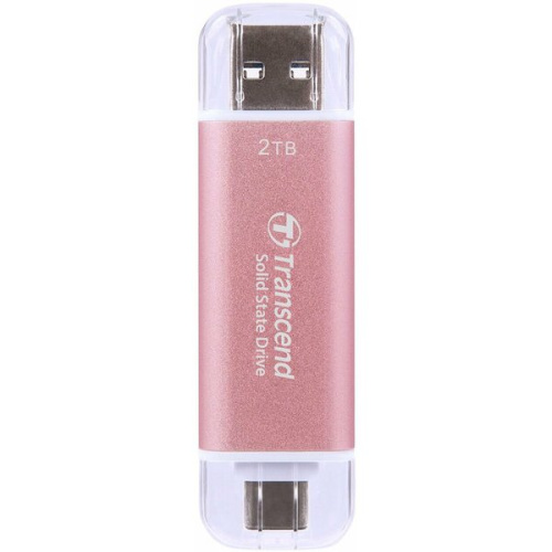 SSD Transcend TS2TESD310P, 2ТБ, розовый