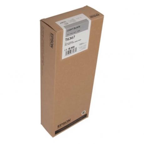 Картридж струйный Epson T6367 C13T636700 серый (700мл) для Epson St Pro 7900/9900