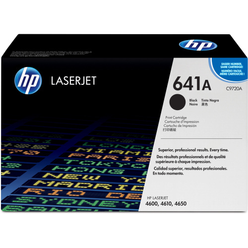 Картридж лазерный HP 641A C9720A черный (9000стр.) для HP 4650/4650dn/4650dtn/4650hdn/4650n