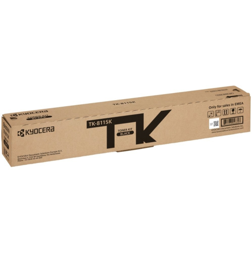 Картридж лазерный Kyocera TK-8115K черный (12000стр.) для Kyocera M8124cidn/M8130cidn