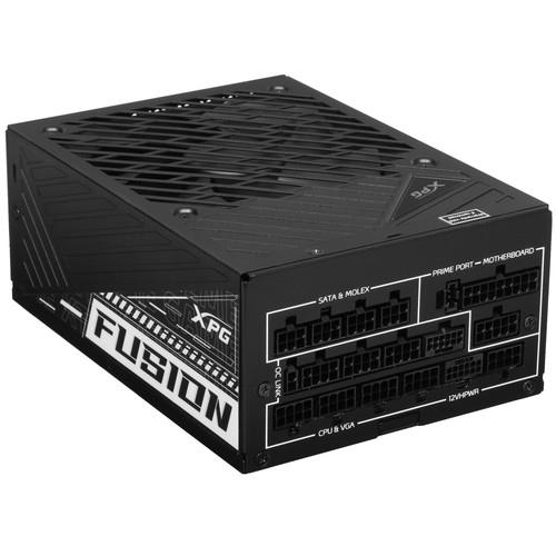 Блок питания ADATA XPG FUSION 1600 TITANIUM [FUSION1600T-BKCEU] черный