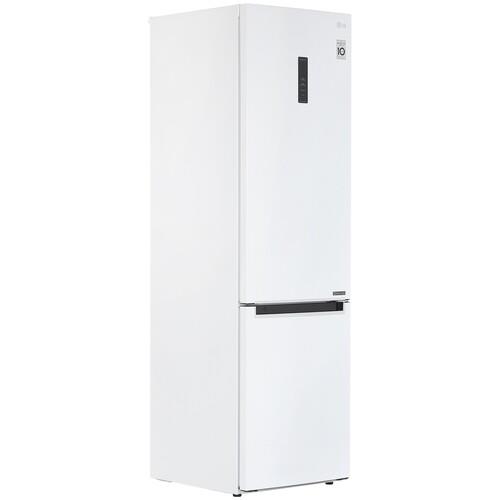 Холодильник с морозильником   LG GA-B509MQSL белый