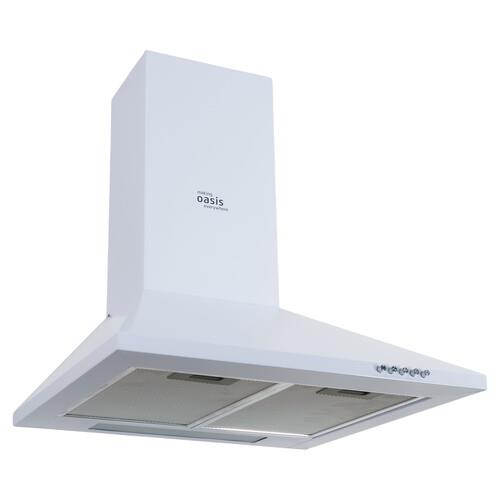 Вытяжка каминная Oasis KB-50W белый