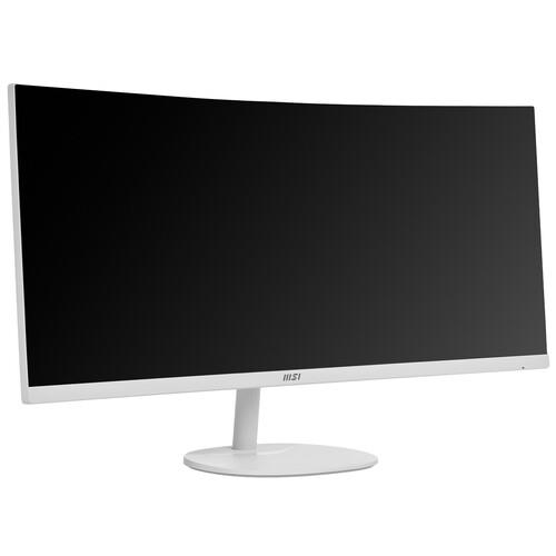 34" Монитор MSI PRO MP341CQW белый 34" Монитор MSI PRO MP341CQW белый — Видеоразъёмы и органы управления