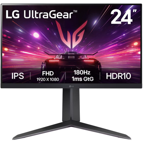 Монитор LG 24GS65F-B IPS FHD черный