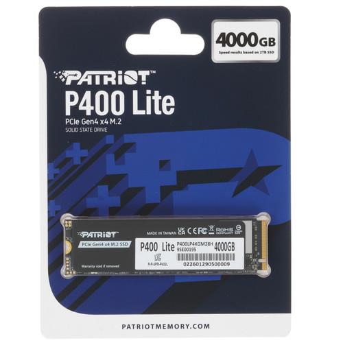 4000 ГБ M.2 NVMe накопитель Patriot P400 Lite [P400LP4KGM28H]