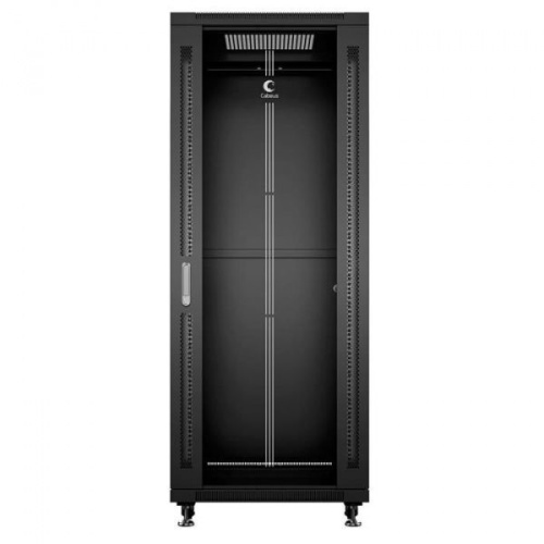 Шкаф телекоммуникационный C3 Solutions C3.RF4209 42U 800x1200, черный, дверь перф.