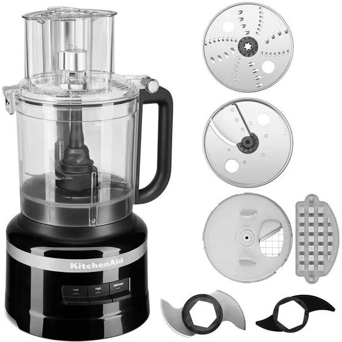 Кухонный комбайн KitchenAid 5KFP1319EBM матовый черный — фотография 2