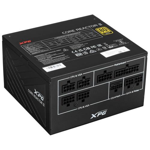Блок питания ADATA XPG CORE REACTOR II 650 GOLD [COREREACTORII650G-BKCEU] черный