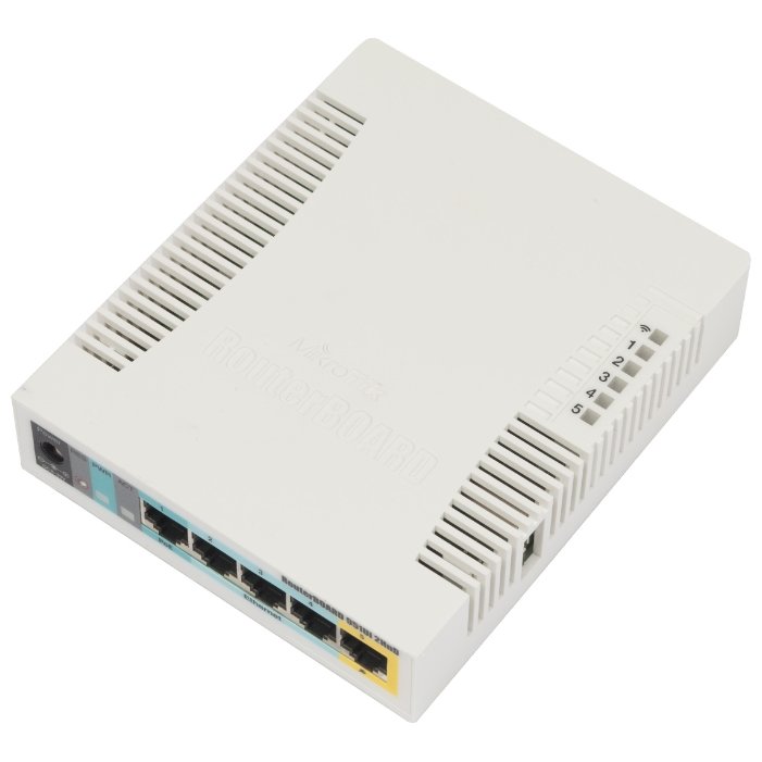 Маршрутизатор MIKROTIK RB951Ui-2HnD Маршрутизатор MIKROTIK RB951Ui-2HnD — Антенны, корпус и индикация