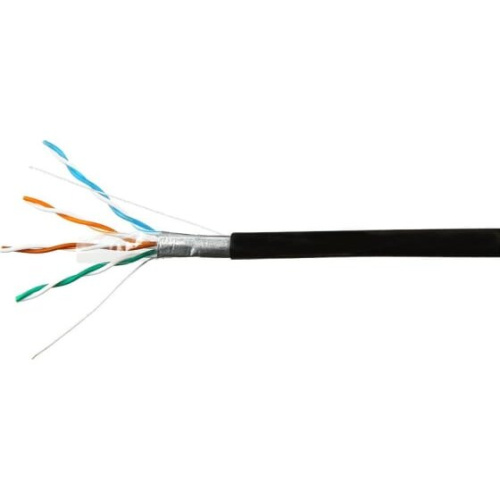 Витая пара SkyNet CSL-FTP-4-CU-OUT/100 FTP черный
