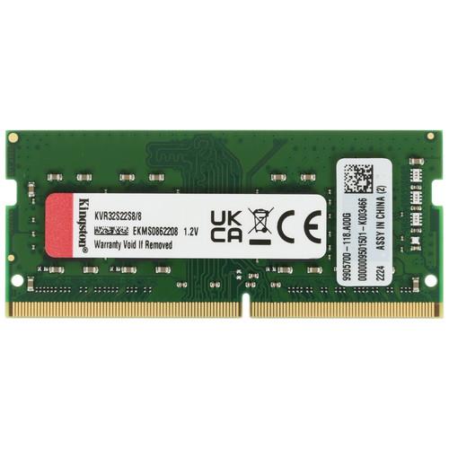 Оперативная память SODIMM Kingston ValueRAM [KVR32S22S8/8] 8 ГБ
