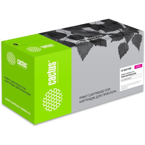 Тонер Картридж Cactus CS-Q2673AR пурпурный для HP CLJ 3500/3550/3700 (4000стр.)