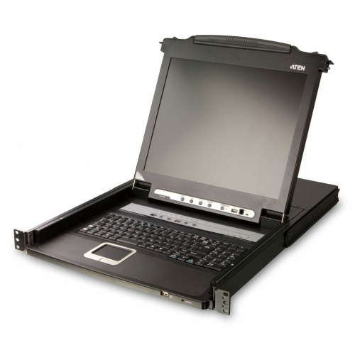 KVM-переключатель Aten CL5708M-ATA-RG KVM W/LCD 8port