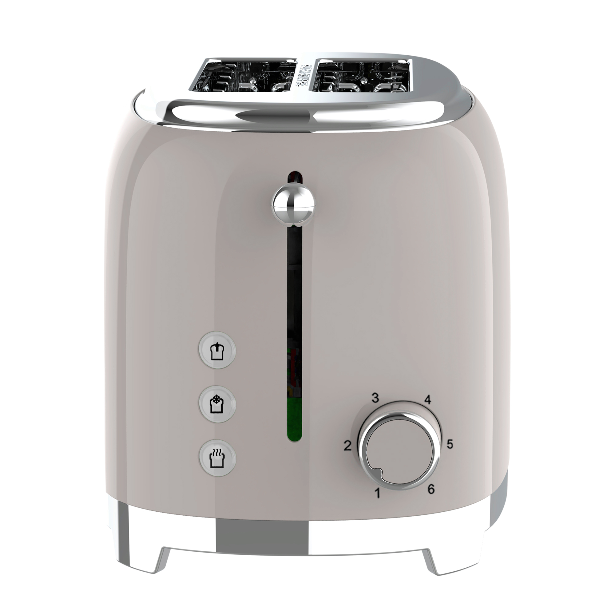 Тостер TESLER TT-260 Sand Grey — фотография 2