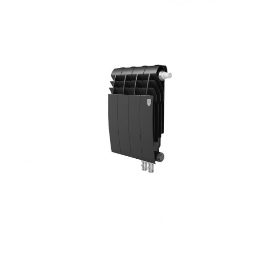 Биметаллический радиатор отопления  Royal Thermo Biliner 350 Vr 4 Секции Noir Sable